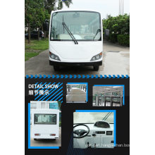 High Quality Electric Passenger Sightseeing Tourist Shuttle Bus Car for Sale